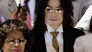 Katherine Jackson su sūnumi Michaelu Jacksonu 