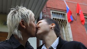 Rusės lesbietės susituokė Toronte