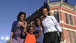 Obamų &scaron;eima