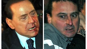S.Berlusconi ir jo užpuolikas