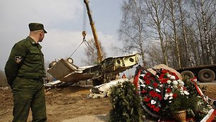 Sudužęs Lenkijos prezidento lėktuvas