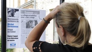 Laikra&scaron;tis su žinia apie įkaito nužudymą