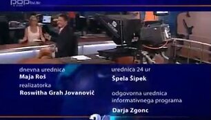 Laidos vedėjas nepastebėjo, kad kameros vis dar įjungtos