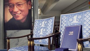 Tuščia kėdė, skirta Liu Xiaobo, per Nobelio apdovanojimus