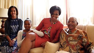 Michelle Obama su Nelsonu Mandela
