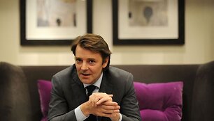 Prancūzijos ekonomikos ministras Francois Baroinas