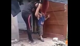 Užfiksuotas smurtas