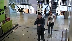 Užfiksuotas įtariamasis