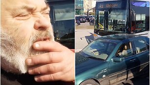 Vairuotojas, susirūpinęs dėl avarijos padarinių