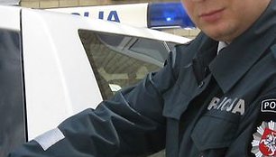 Akcija Trakų policijoje