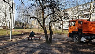 Renovacijos ženklai senajame Vilniaus Žirmūnų rajone