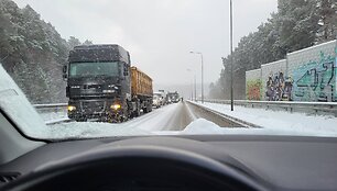 Eismo sąlygos Alytuje ir jo apylinkėse