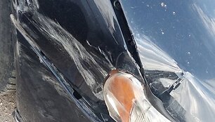 Apdaužytas automobilis