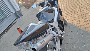 Sulaikytas motociklas