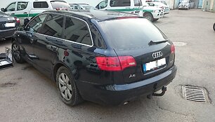 Sulaikytas automobilis