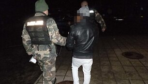Pasieniečiai sulaikė nigerietį