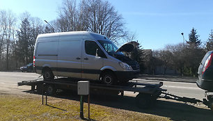 Vogtas mikroautobusas „Mercedes-Benz Sprinter“