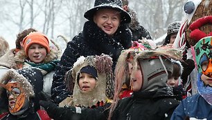 Užgavėnių šventė Trakų Vokėje