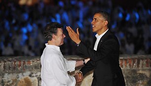 Barackas Obama Kolumbijoje