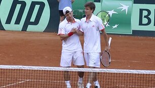 Ričardas Berankis ir Laurynas Grigelis