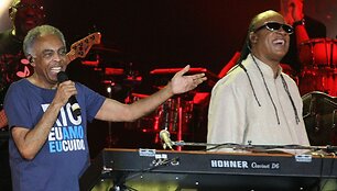 Stevie Wonderis ir Gilberto Gilas