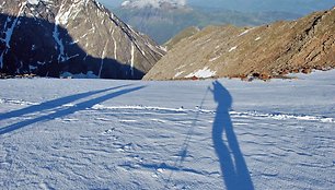 Lietuvių alpinistai kopia į Monblaną