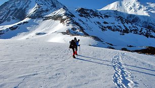 Lietuvių alpinistai kopia į Monblaną