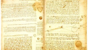 Leonardo da Vinci &bdquo;Leičesterio kodeksas&ldquo;