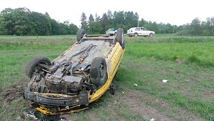 Avarija Klaipėdos rajone