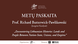 (&bdquo;Lietuvos istorijų susikirtimai: kra&scaron;tai ir žmonės tarp tautinės valstybės, sąjungų ir imperijų&ldquo;.