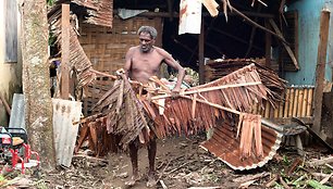 Ciklono padariniai Vanuatu