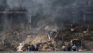 Lėktuvas kliudė septynių auk&scaron;tų pastatą Teksase