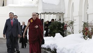 Dalai Lama prie Baltųjų rūmų 