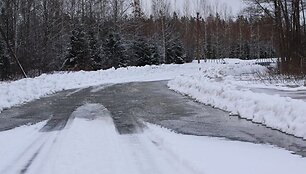 Pamaryje &ndash; apsemti keliai