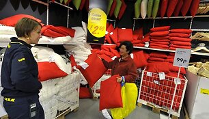 &bdquo;Ikea&ldquo; parduotuvėje