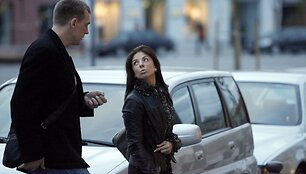 Gintaras Einikis su drauge