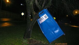 Uraganas praūžė &scaron;alia KVK socialinio fakulteto.