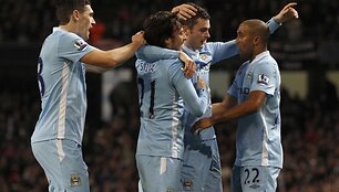 Kalėdas pirmojoje čempionato vietoje &bdquo;Manchester City&ldquo; futbolininkai pasitinka pirmą kartą net nuo 1929 metų.