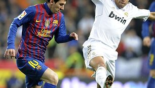 Lionelis Messi ir Pepe