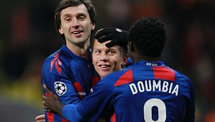 Deividas Šemberas (kairėje) tiki CSKA sėkme