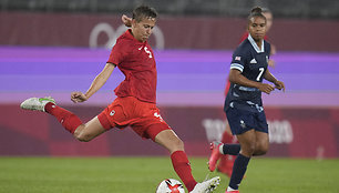 Quinn su Kanados moterų futbolo rinktine žais Tokijo olimpiados finale.