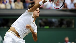 Vimbldono a&scaron;tuntfinalyje R.Federeris nukovė atvirojo Prancūzijos teniso čempionato finalininką R.Soderlingą.