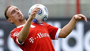 F.Ribery pok&scaron;tai patinka ne visiems.