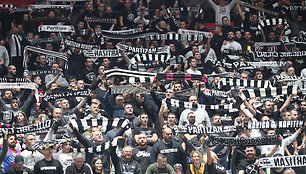 „Partizan“ klubo sirgaliai Belgrado „Štark“ arenoje