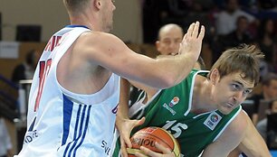 Rezultatyviausiai slovėnų gretose žaidė E.Lorbekas &ndash; 19 ta&scaron;kų