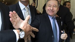 FIA prezidentu J.Todtas buvo i&scaron;tinktas ketverių metų kadencijai
