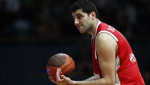 I.Bourousis dėl kojos sumu&scaron;imo negalės žaisti mažiausiai dvi savaites