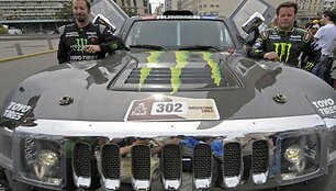 Hummer komanda &scaron;iemet įvardijama prie favoritų