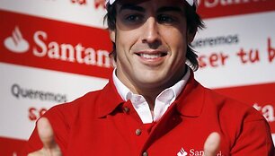 F.Alonso rankų nyk&scaron;čiai buvo apdrausti įspūdinga suma