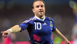 M.Valbuena įvartis padovanojo pergalę prancūzams